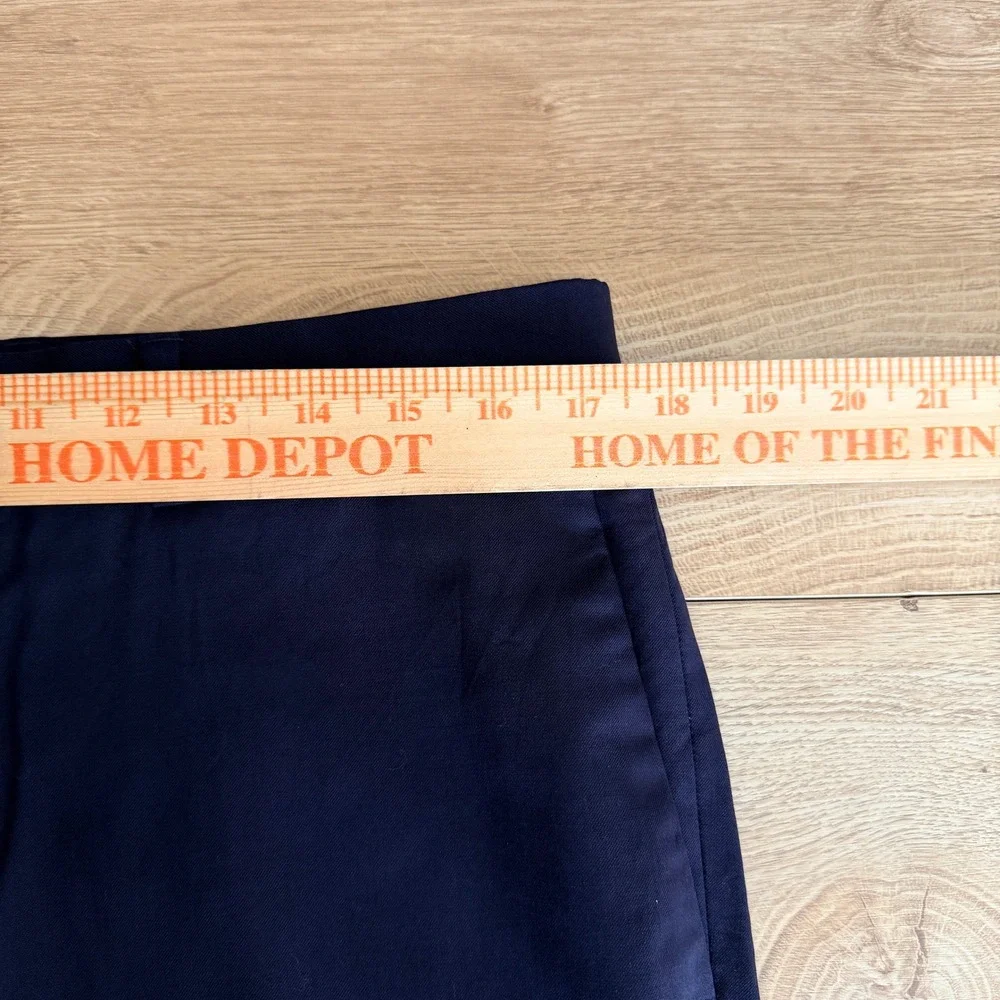Banana Republic Marzotto Super 120s Wool‎ Dress Pants Mens 34x30 Blue Slim read